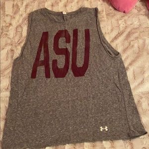 Heather Grey ASU Tank Top